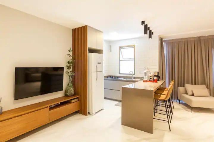 Estudio Aconchegante Frontal Praia Barra - 2 Suites Рио-де-Жанейро Экстерьер фото