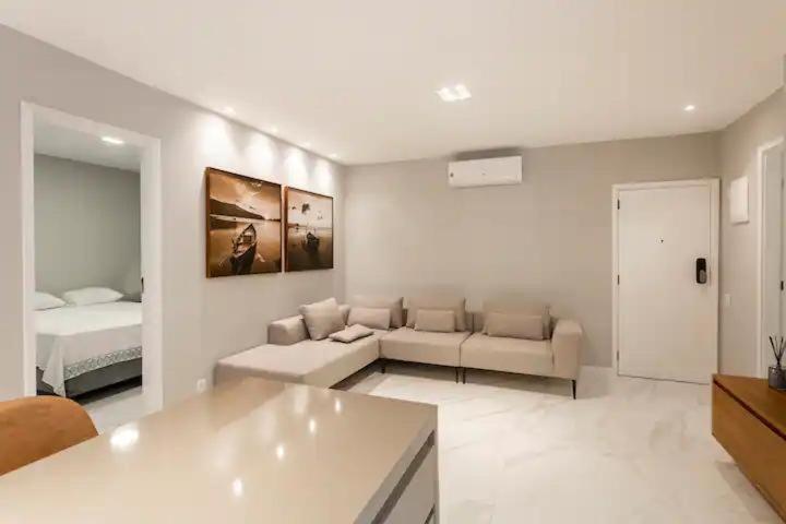 Estudio Aconchegante Frontal Praia Barra - 2 Suites Рио-де-Жанейро Экстерьер фото